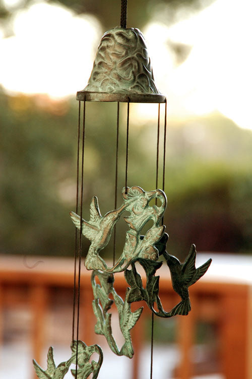 Hummingbird Wind Chime - Seven Dolphins