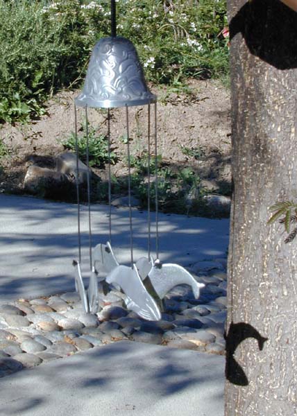 Whale Wind chime - Seven Dolphins