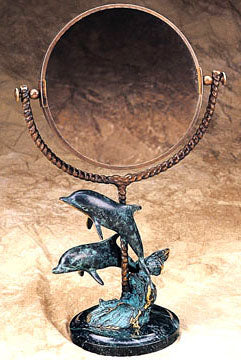 Dolphin Lover Mirror - Seven Dolphins