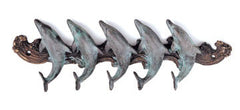 Dolphin Quintet Key Hook - Seven Dolphins