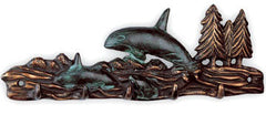 Whale Key Hook - Seven Dolphins