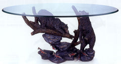 Fine Art Bear Coffee Table (Limited Edition) - Seven Dolphins