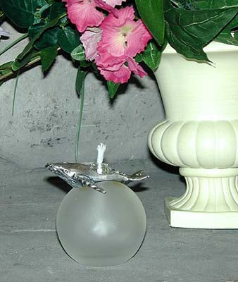 Whale Oil Burner Pewter