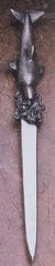 Dolphin Letter Opener Pewter