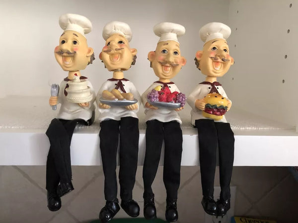 Four Chefs Shelf Sitter