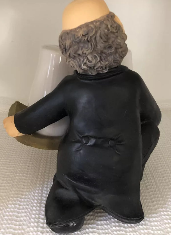 Waiter Figurine Salt and Pepper Shakers