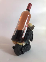 Waiter Figurine Wine Holder