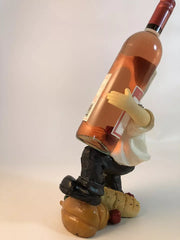 Standing Chef Wine Holder