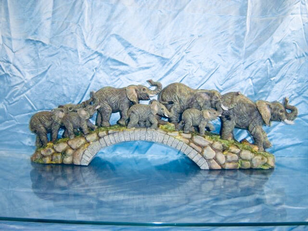 Elephant on the bridge