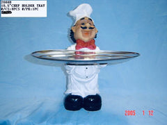 Standing Chef Tray Holder
